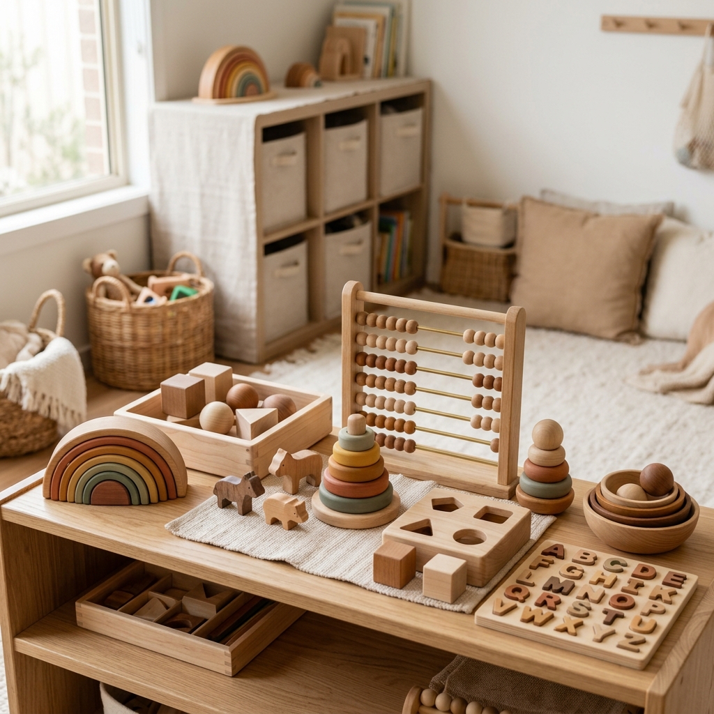 Juguetes de madera